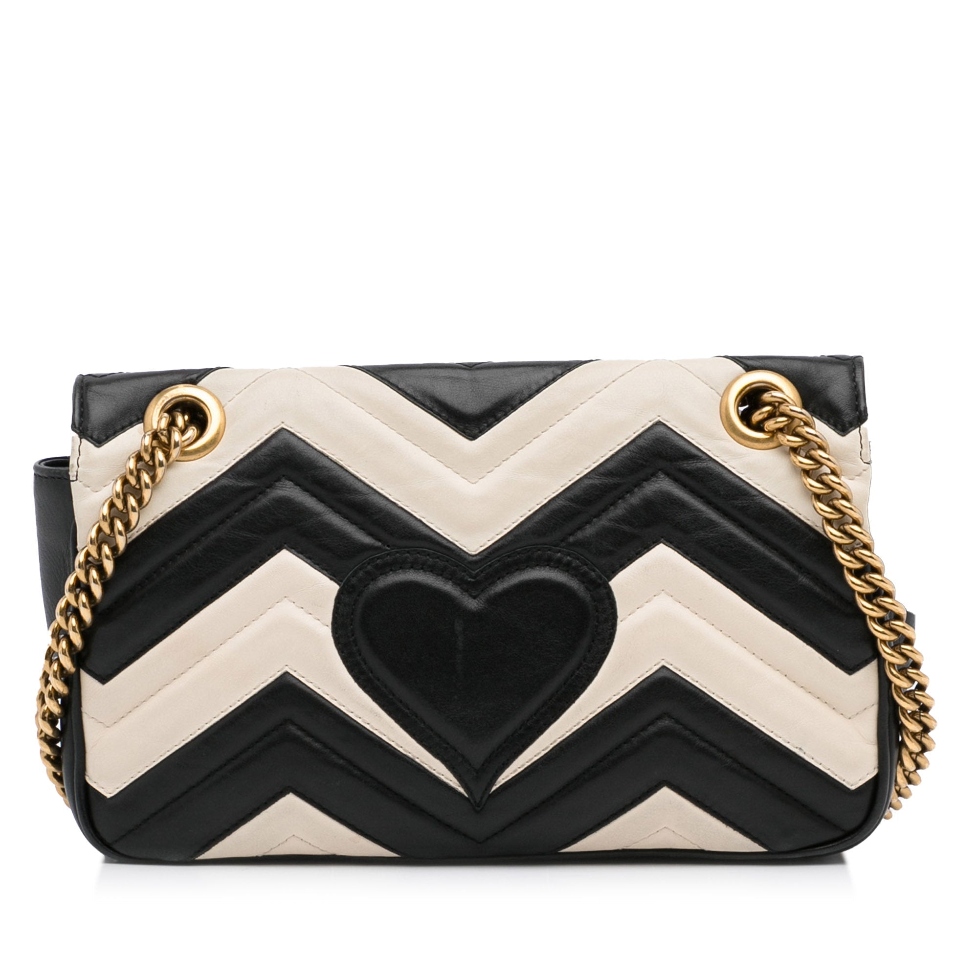 Gucci GG Marmont Bicolor MatelassÃƒÆ’Ã‚Â© Leather