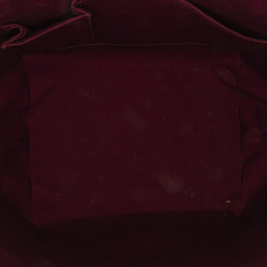 Purple Louis Vuitton Monogram Vernis Bellevue PM Handbag