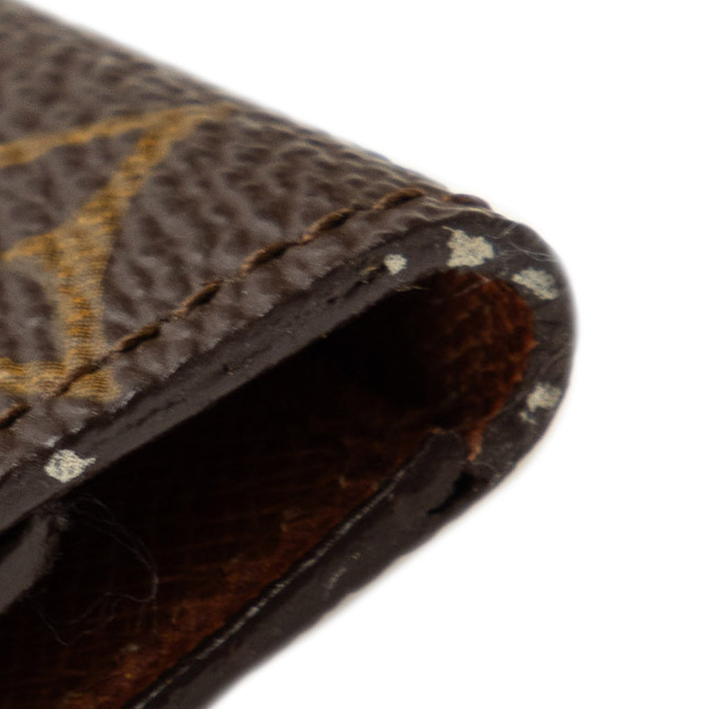 Brown Louis Vuitton Monogram 6 Key Holder