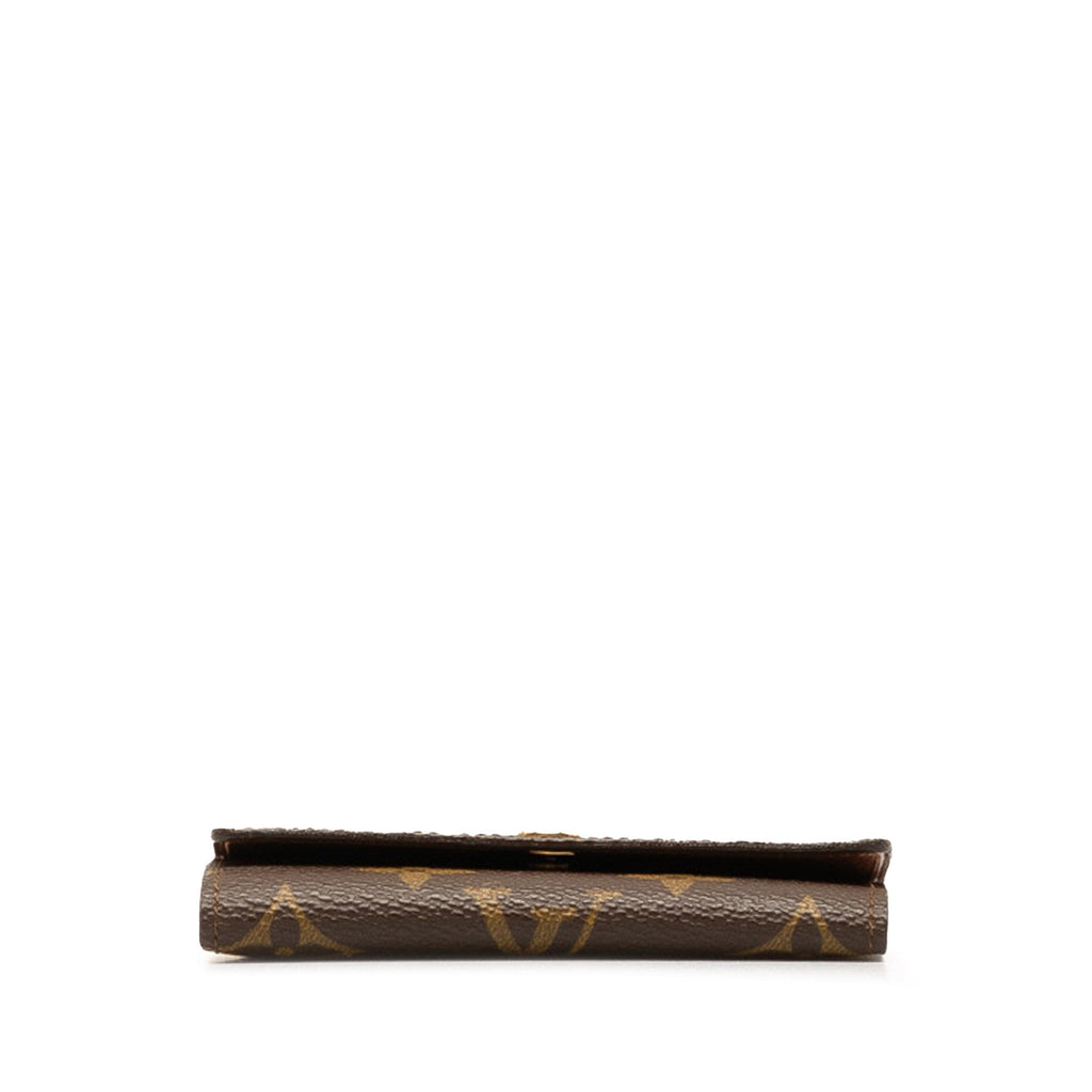 Brown Louis Vuitton Monogram 6 Key Holder