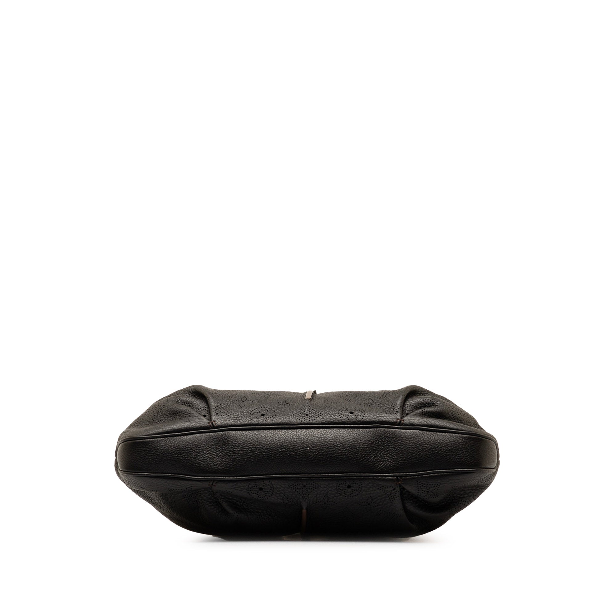 Black Louis Vuitton Monogram Mahina Selene PM Satchel