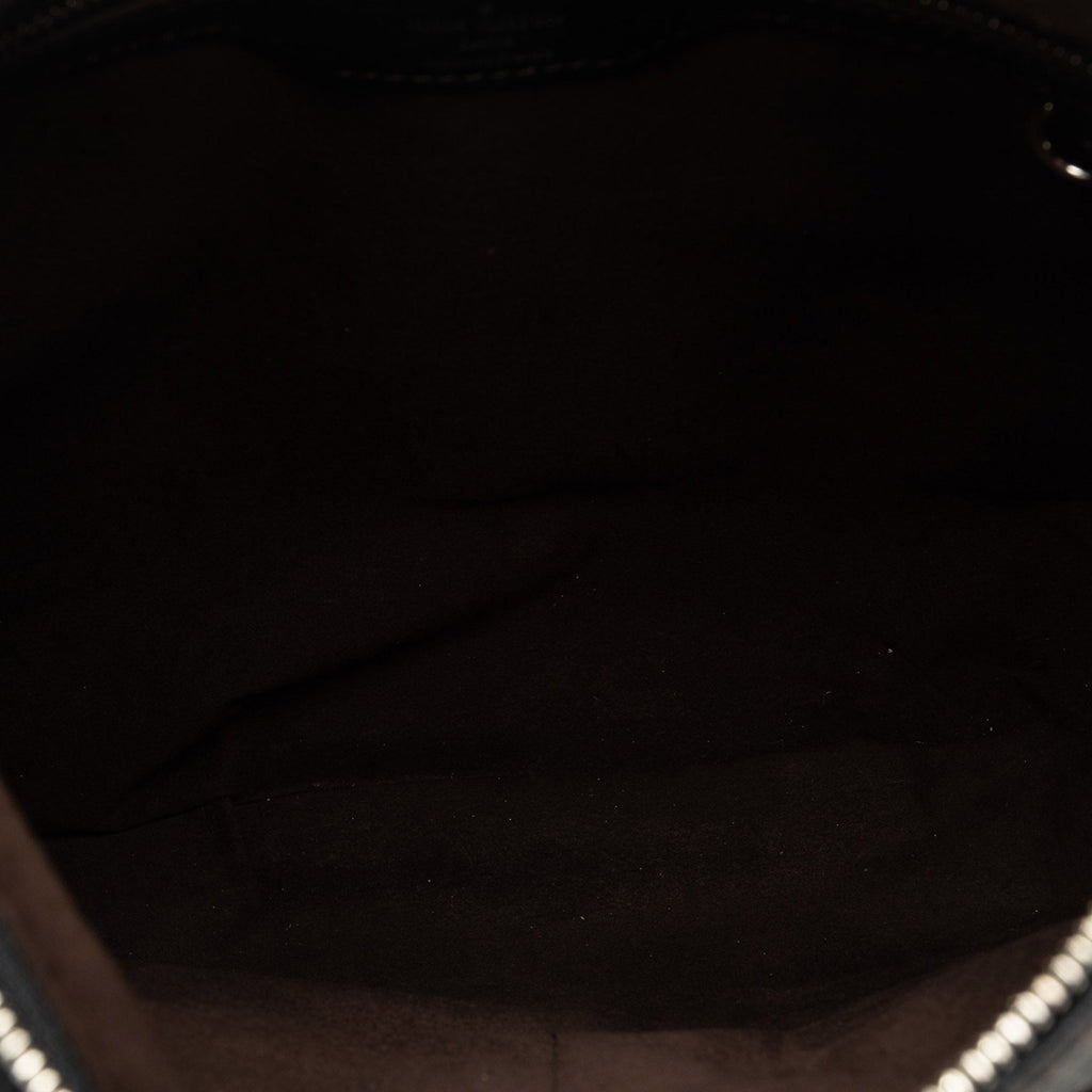 Black Louis Vuitton Monogram Mahina Selene PM Satchel