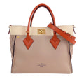 Louis Vuitton On My Side MM Beige Calfskin