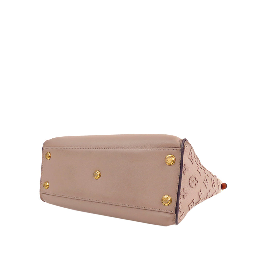 Louis Vuitton On My Side MM Beige Calfskin