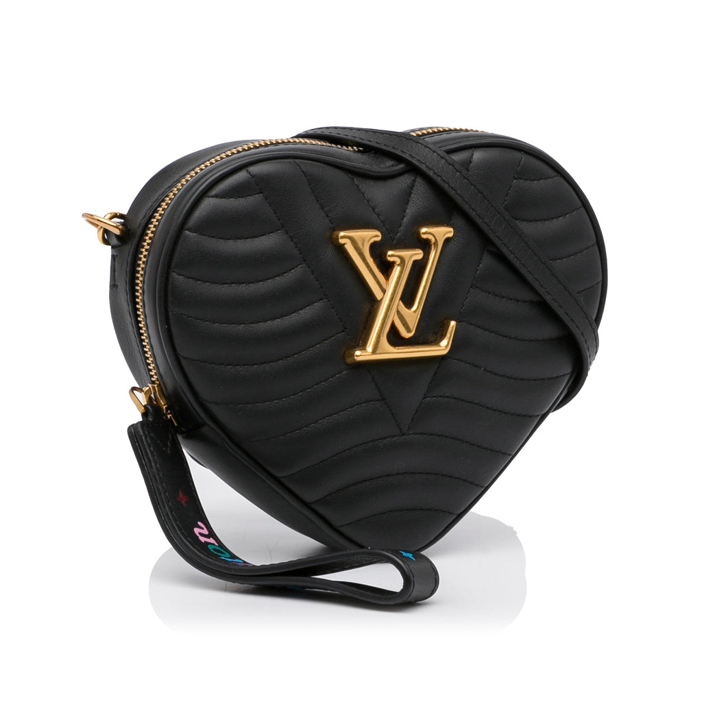 Louis Vuitton New Wave Heart Black Calfskin