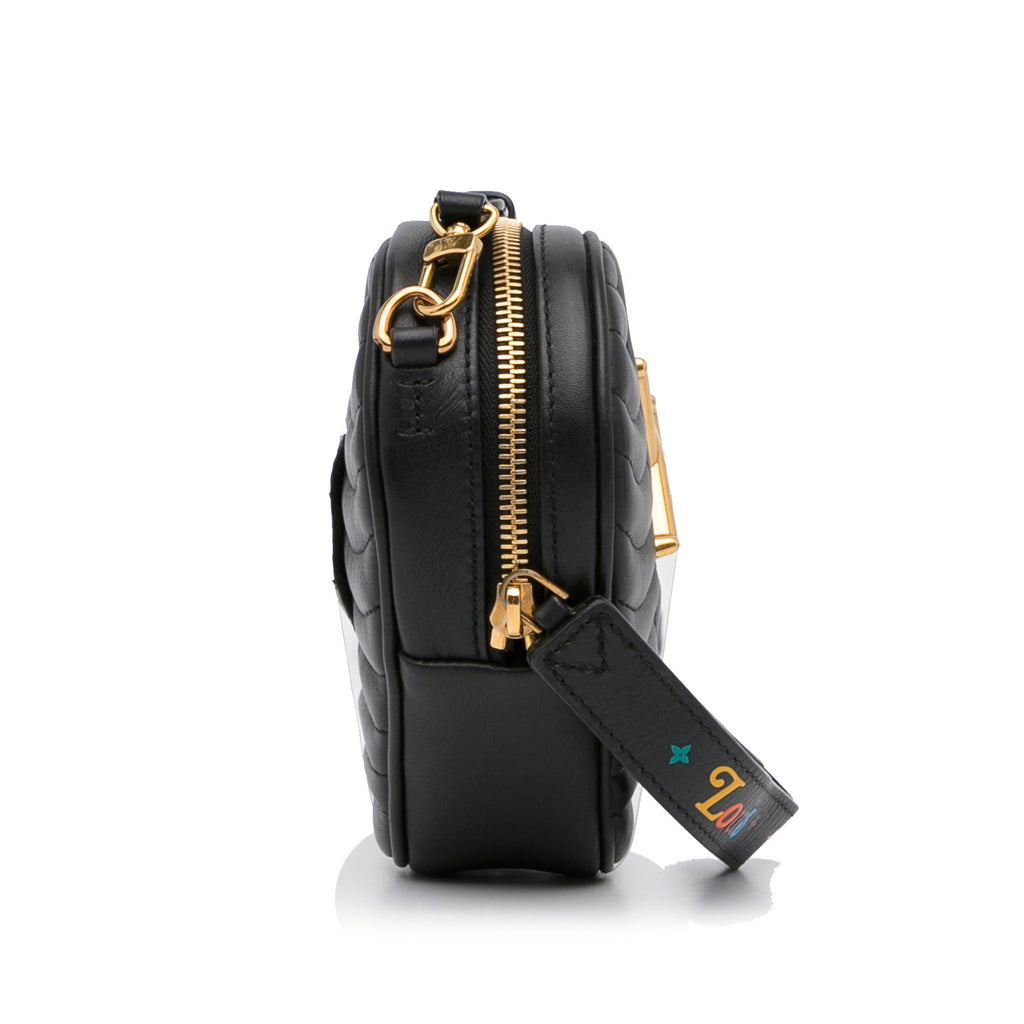 Louis Vuitton New Wave Heart Black Calfskin