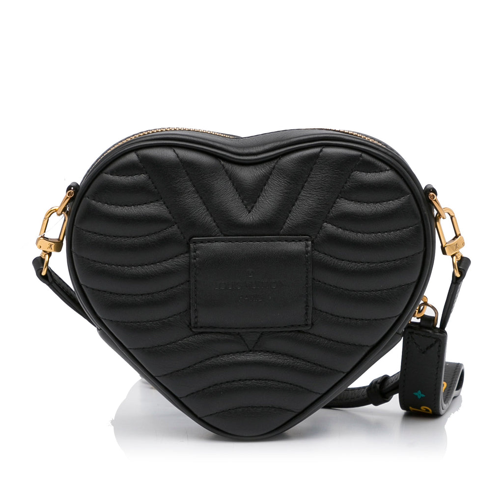 Louis Vuitton New Wave Heart Black Calfskin