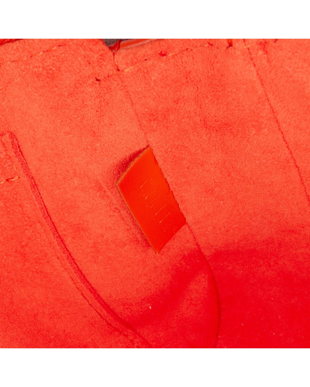Epi Leather Pochette Accessoires with Top Zip Closure and Interior Slip Pocket
