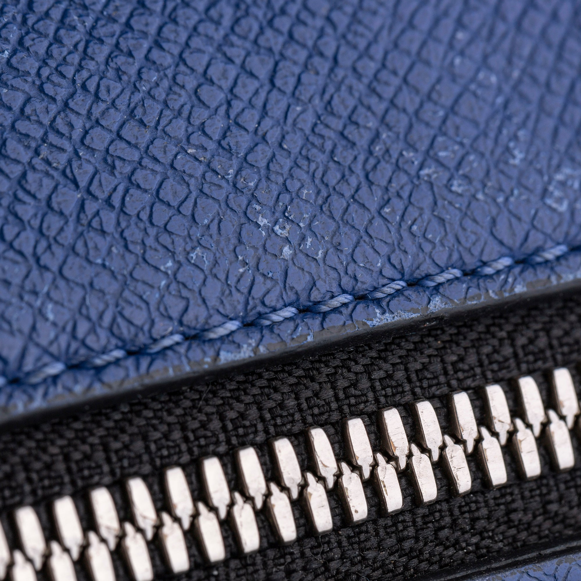 Blue Louis Vuitton Taiga Outdoor Messenger PM Crossbody Bag