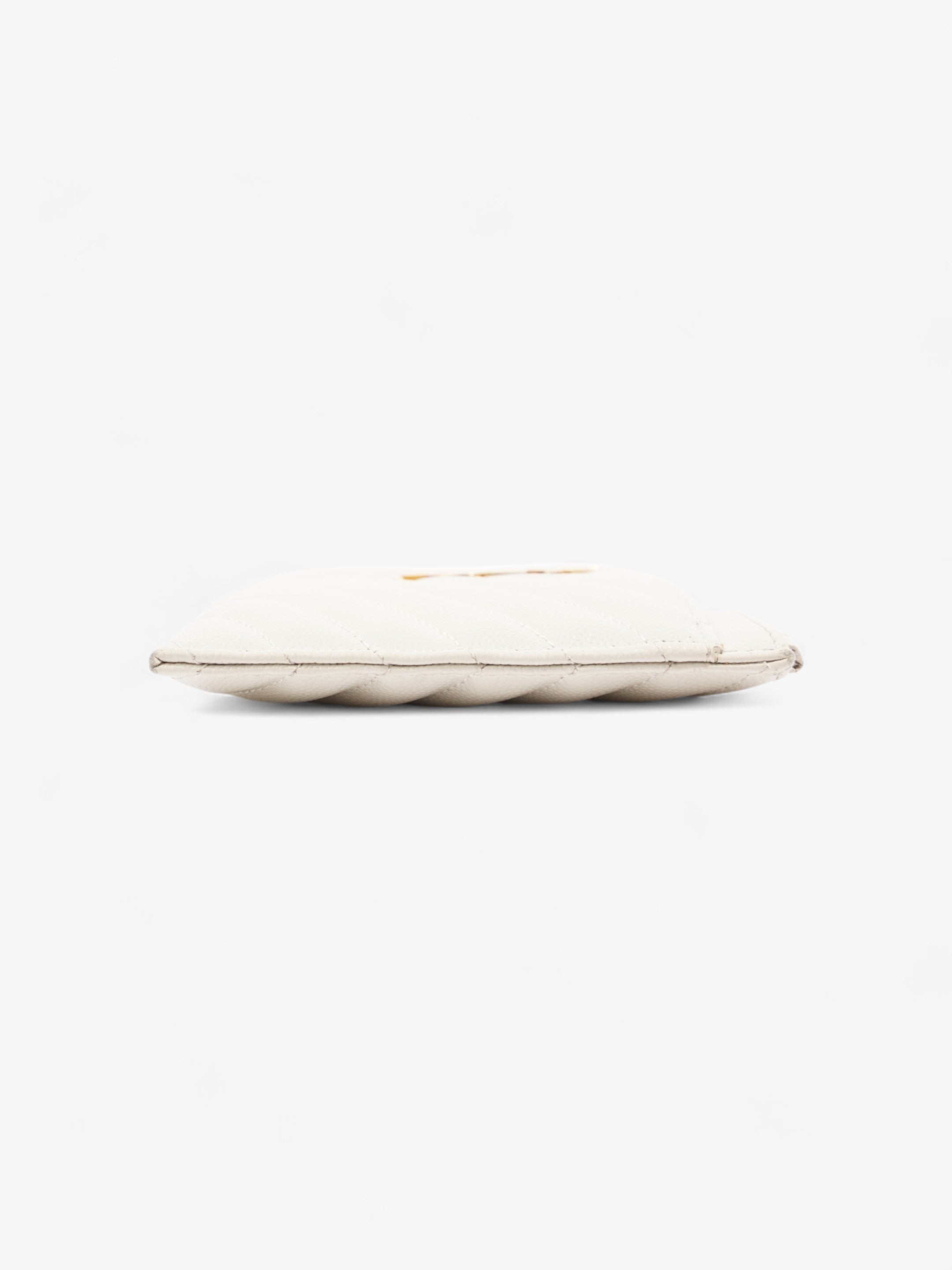 Saint Laurent Cassandra Pouch Cream Matelasse Leather Small