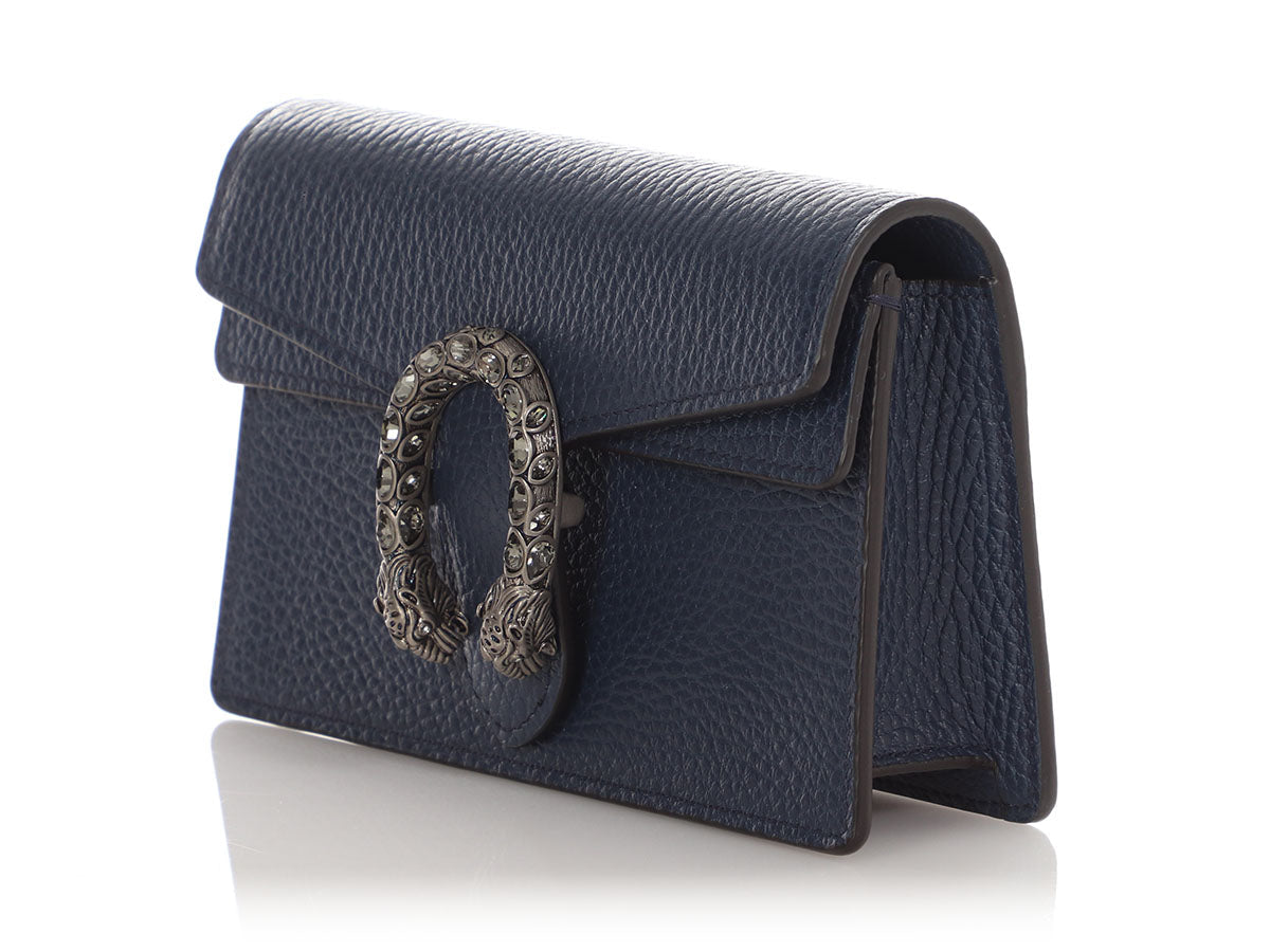 Gucci Super Mini Navy Dionysis
