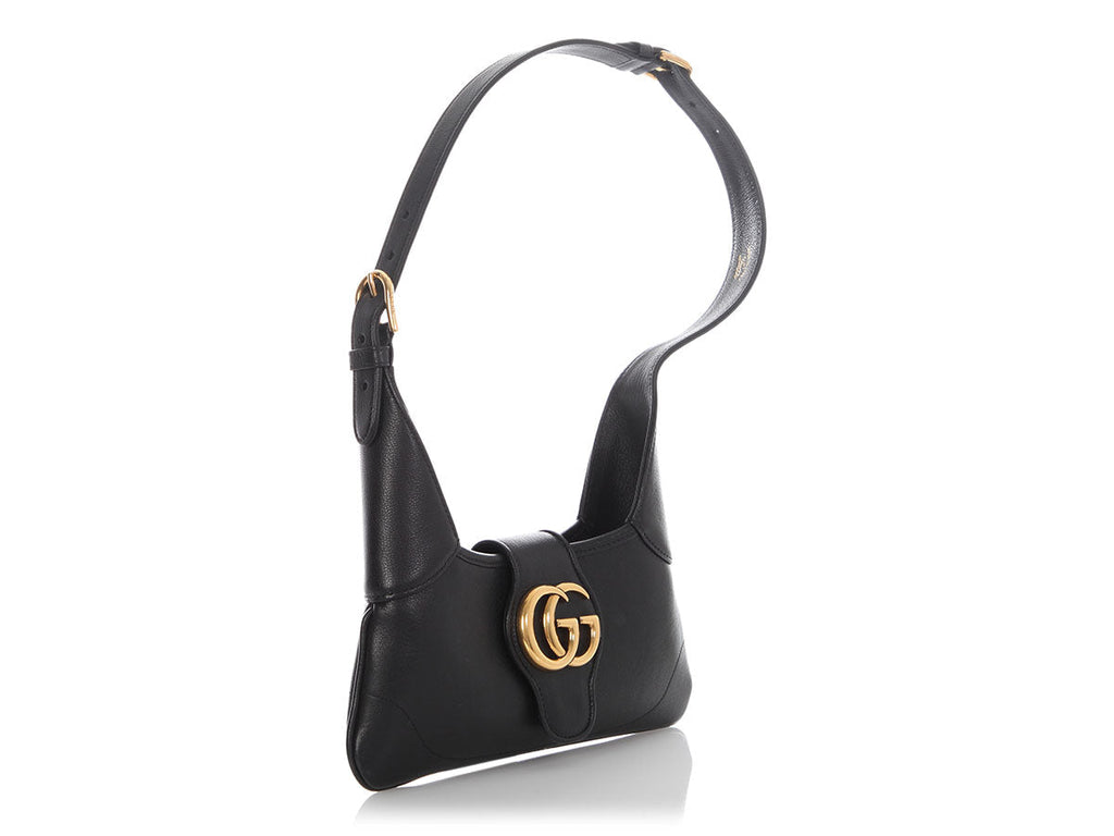 Gucci Small Black Goatskin Aphrodite