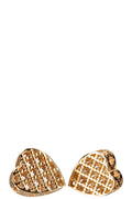 GUCCI Diamantissima Earrings 18K Gold