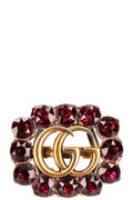 GUCCI Double G Ring Crystals