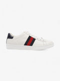 Gucci Ace White / Blue / Red Leather EU 38.5 UK 5.5