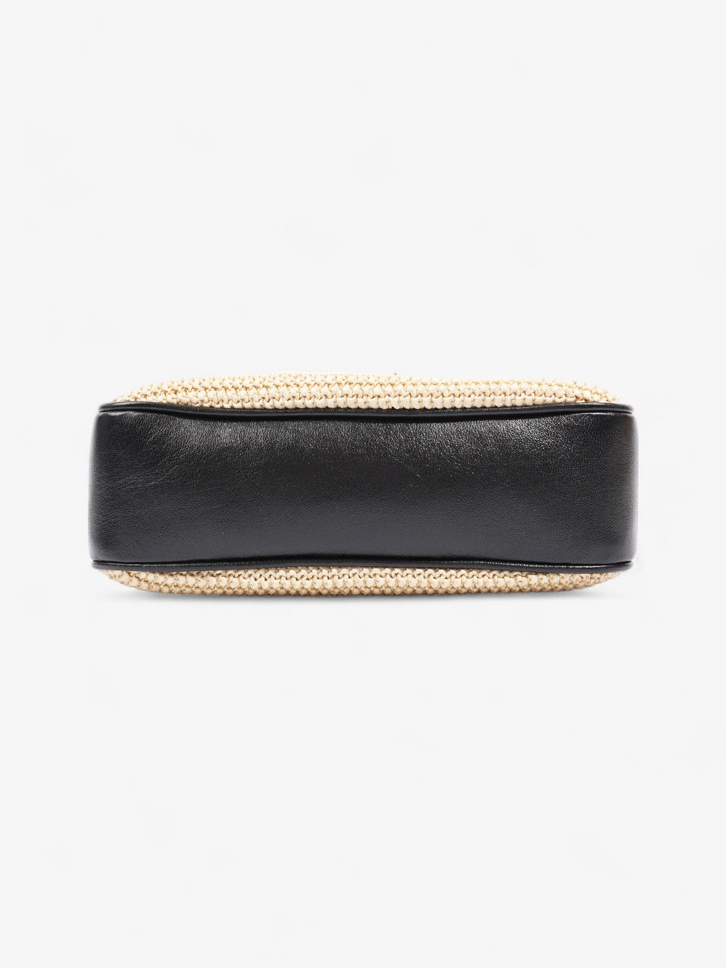 Saint Laurent Lou Camera Natural / Black Raffia