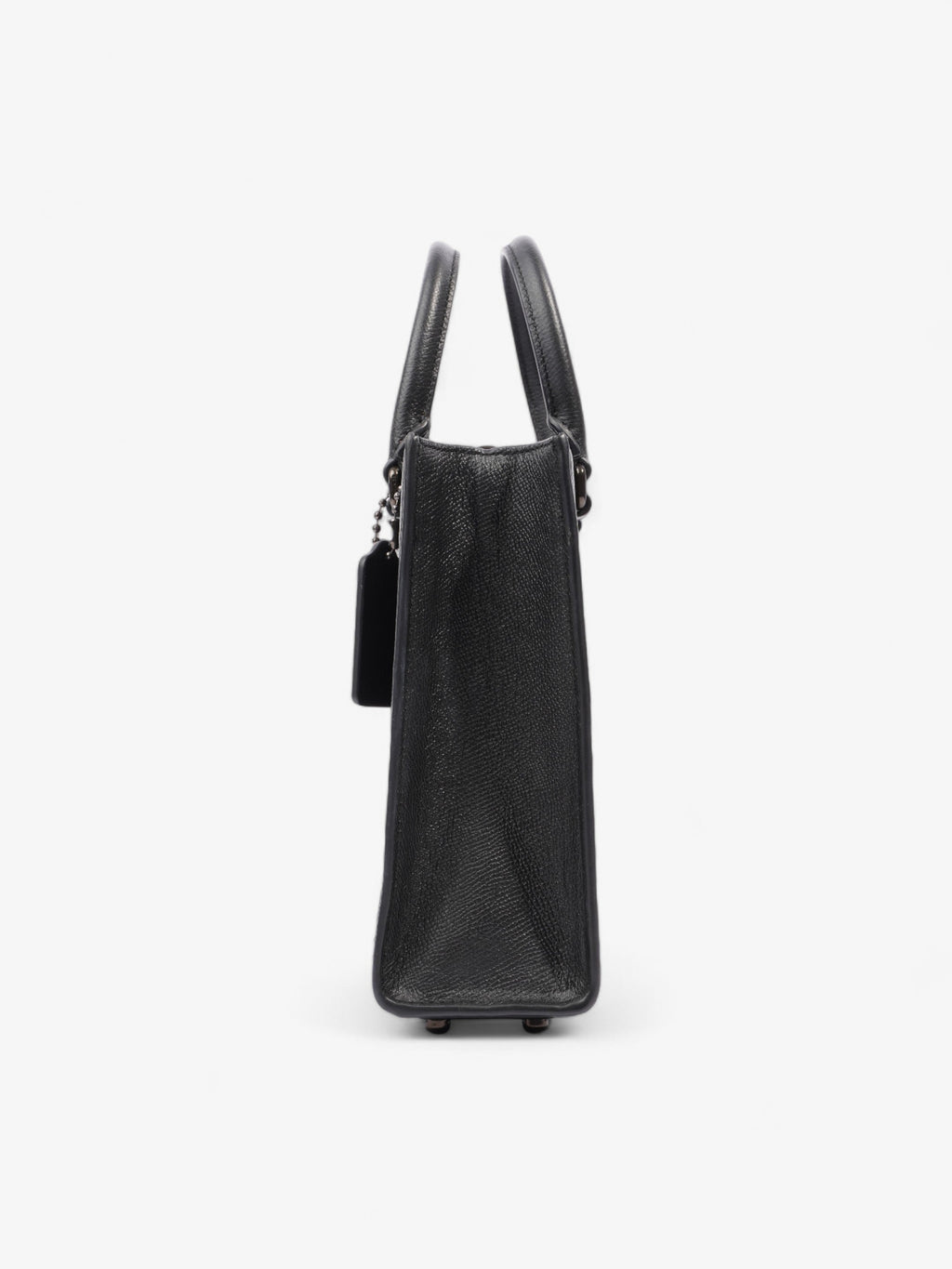 Coach Tote Black Leather 16