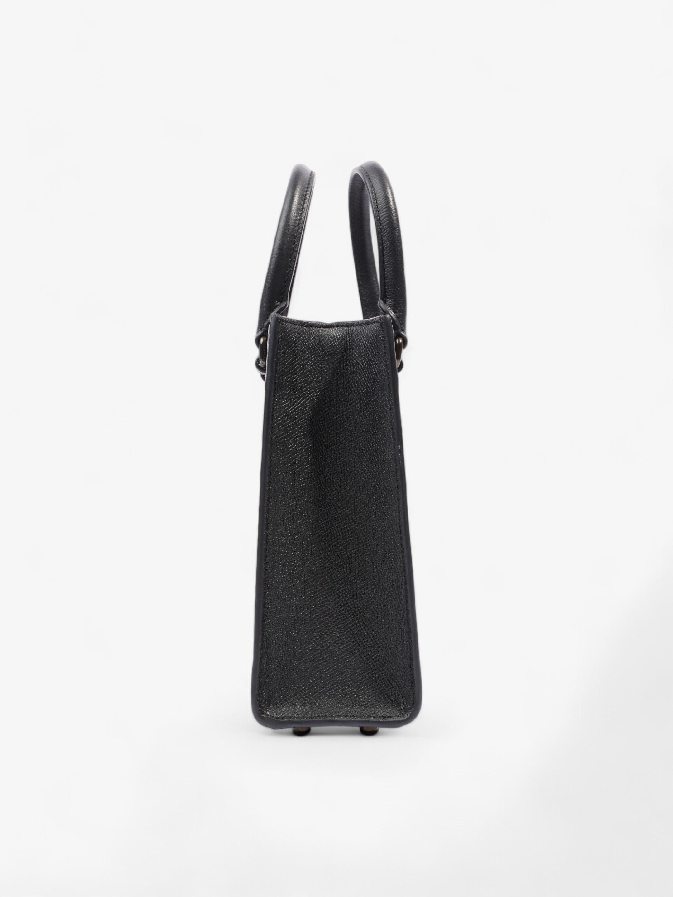 Coach Tote Black Leather 16