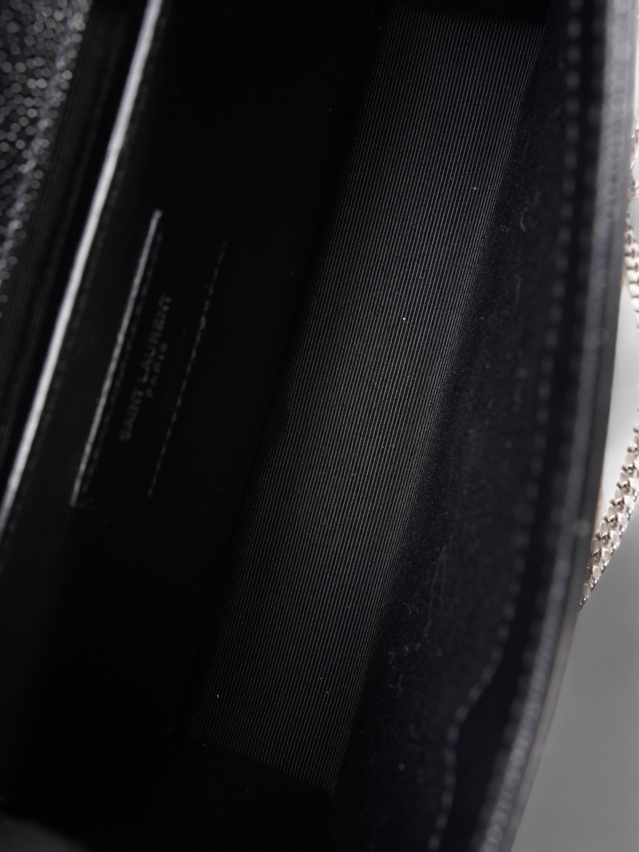 Saint Laurent Kate Black Calfskin Leather Small