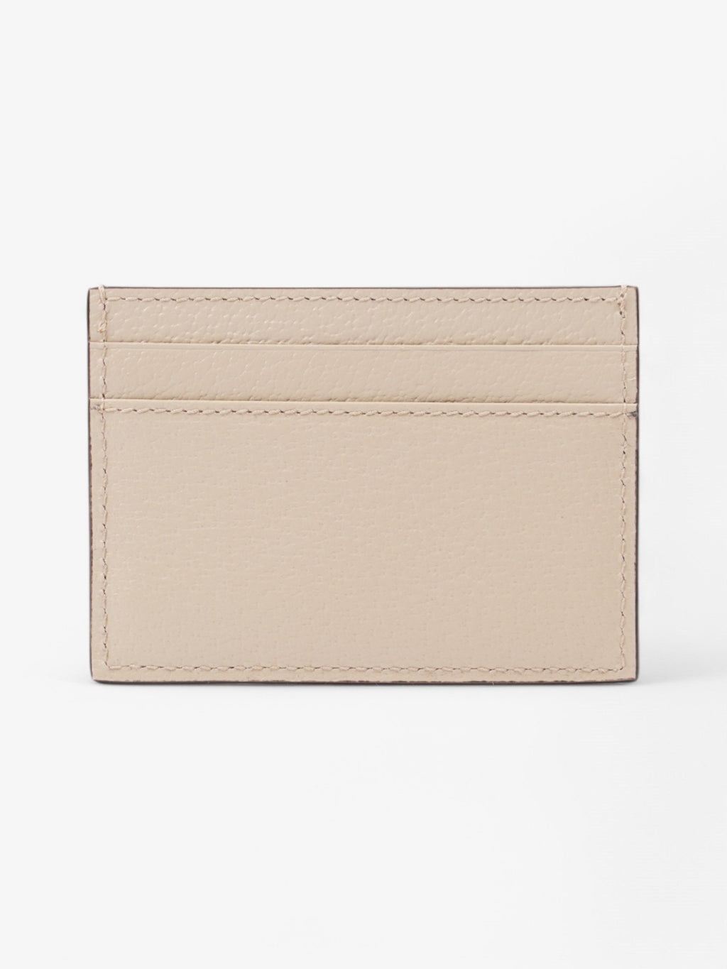 Gucci Horsebit 1955 Card Holder Beige / Gold Calfskin Leather