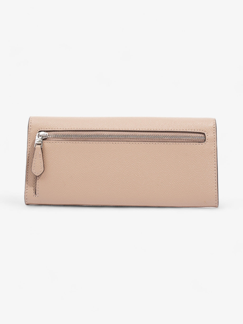 Coach Wyn Long Wallet Beige Leather
