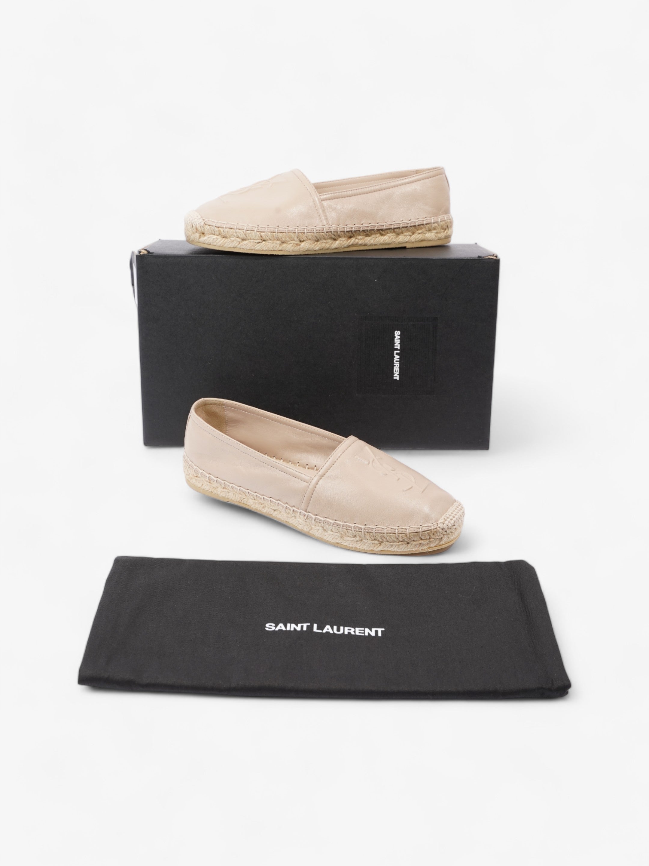 Saint Laurent Lea Rose Poudre Nappa Leather EU 36 UK 3