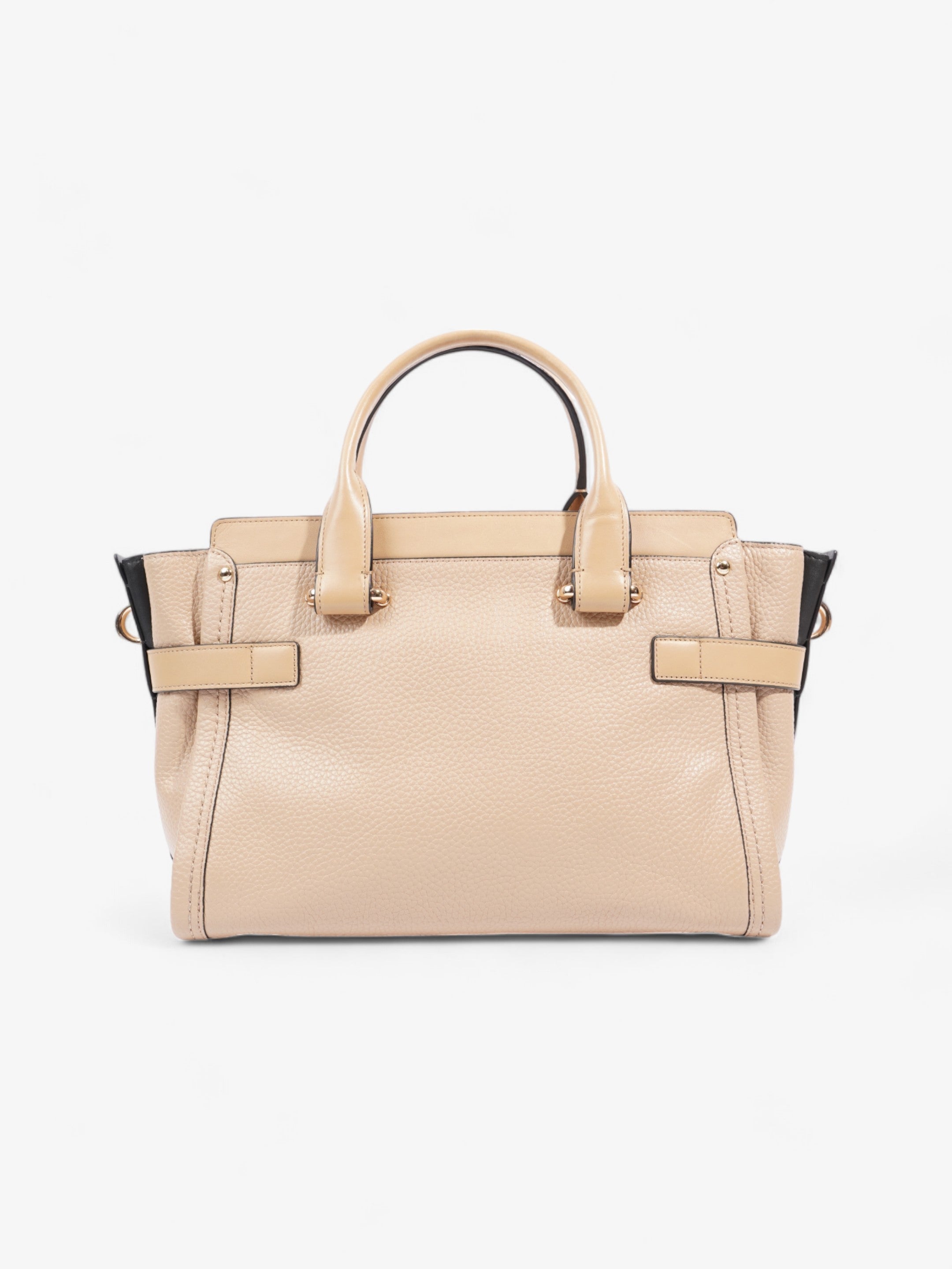 Coach Swagger 32 Beige / Black Leather
