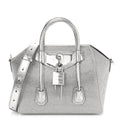 GIVENVHY CRYSTAL EMBELLISHED MINI LOCK ANTIGONA SHOULDER BAG
