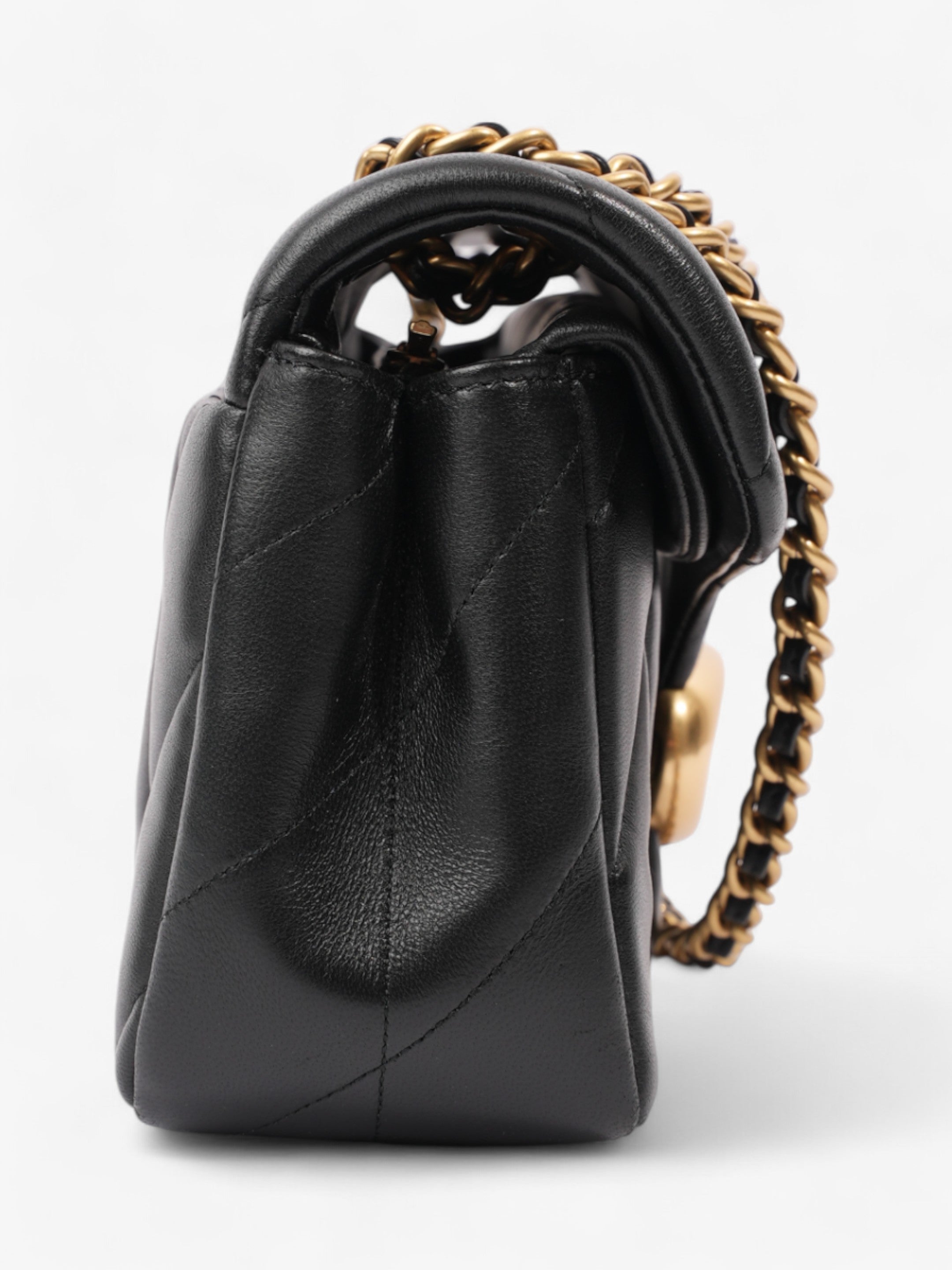 Coach Quilted Tabby Black Leather 26