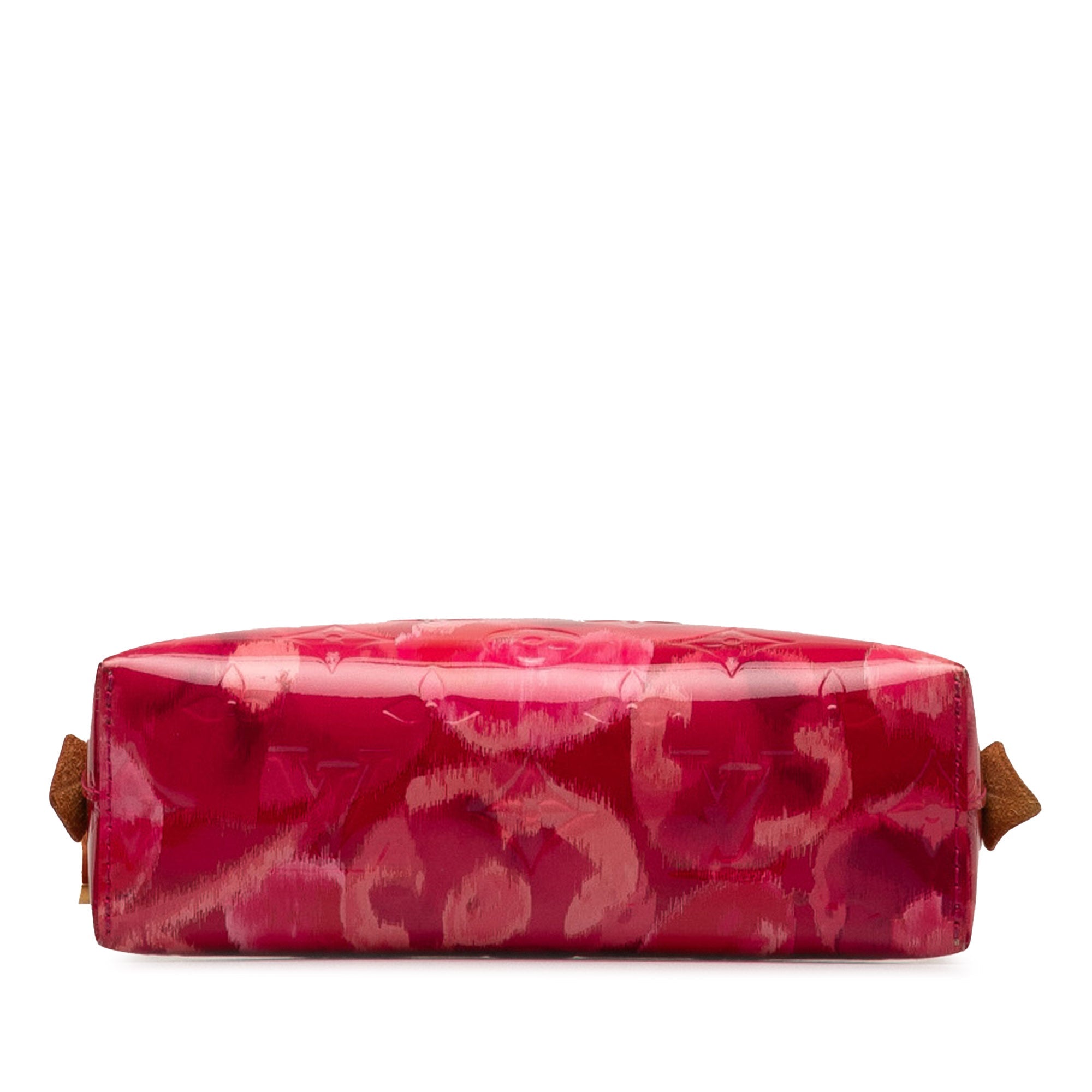 Pink Louis Vuitton Monogram Vernis Ikat Cosmetic Pouch