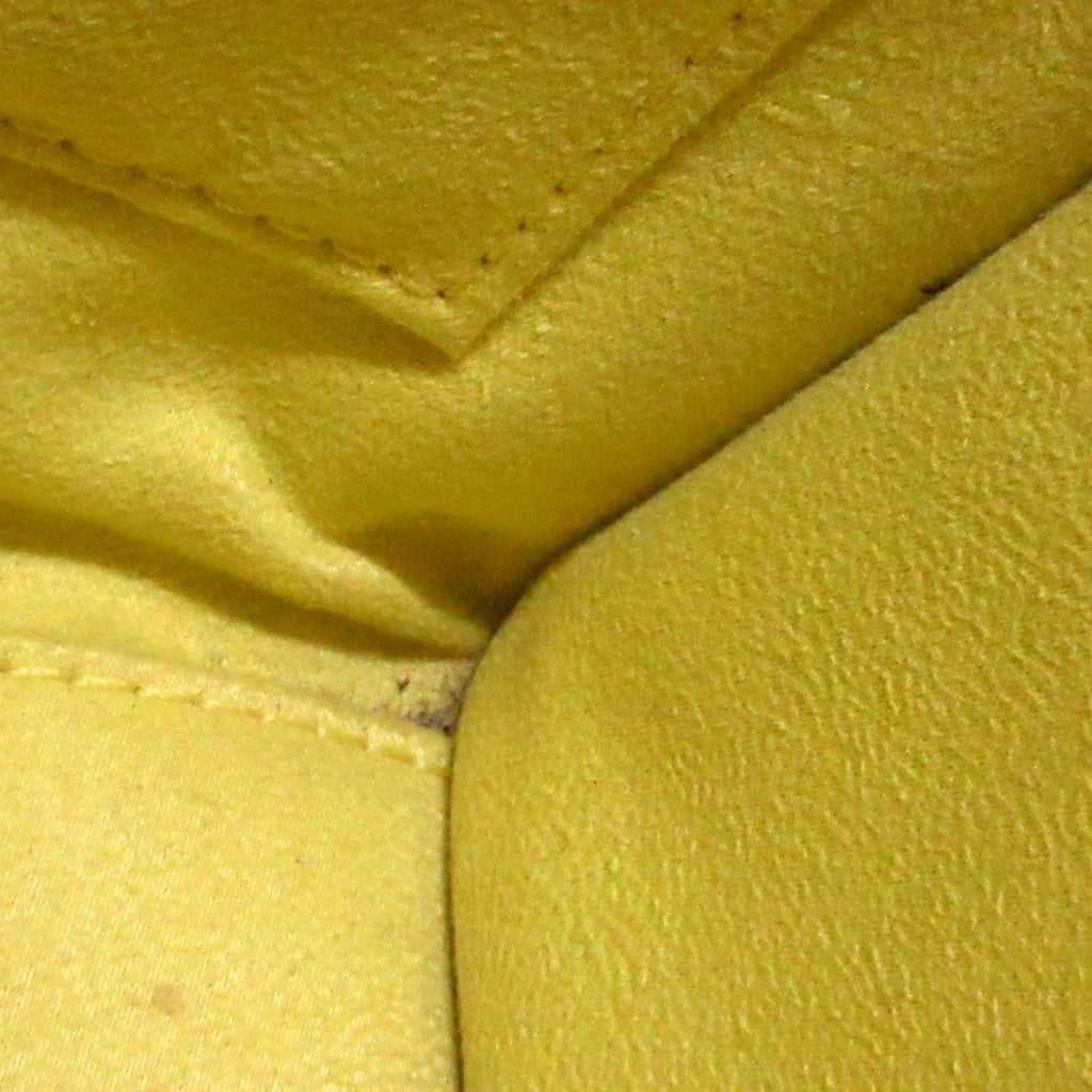 Yellow Celine Nano Luggage Tote Leather Satchel
