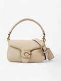 Coach Pillow Tabby Beige Nappa Leather 18