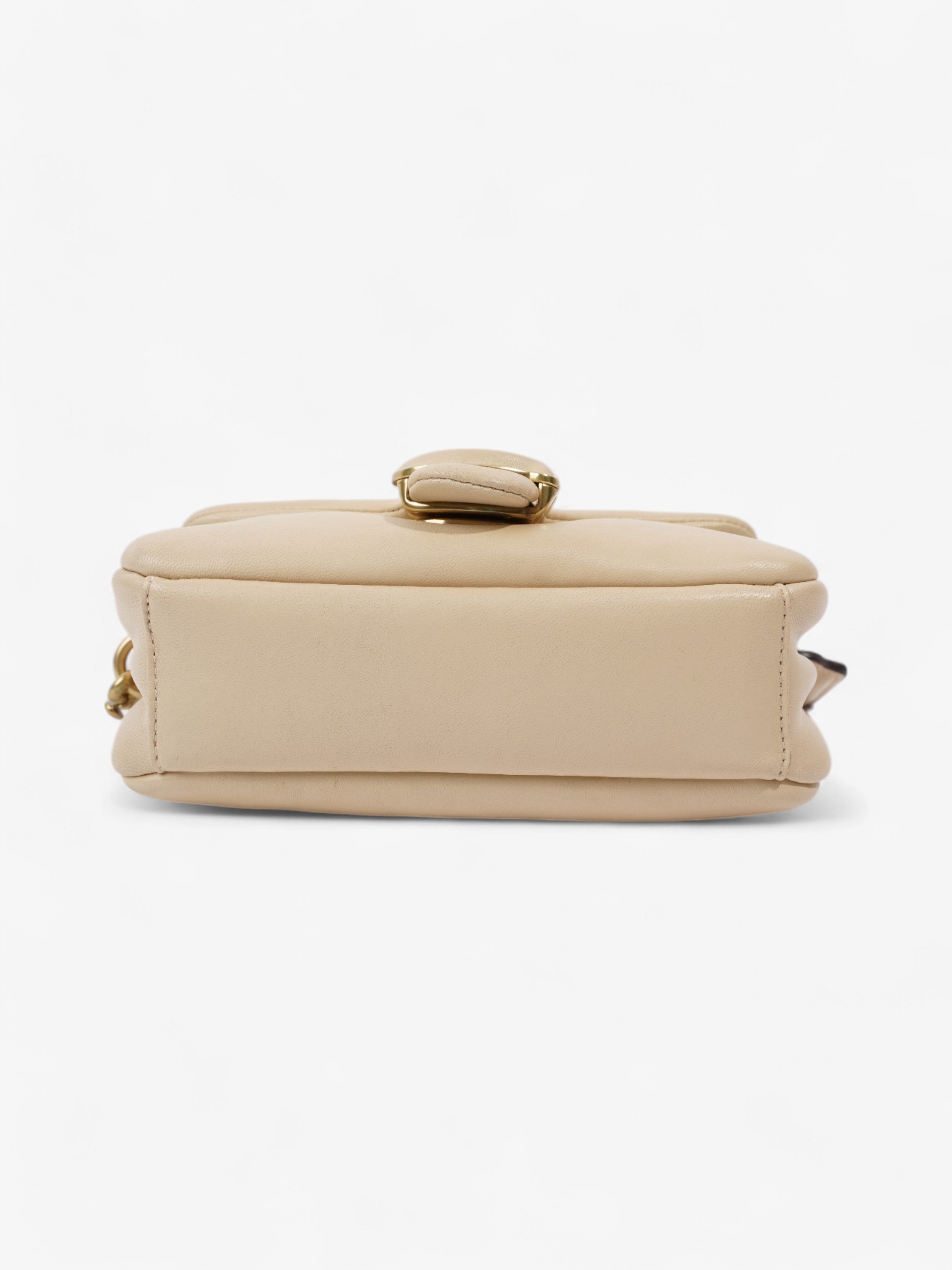 Coach Pillow Tabby Beige Nappa Leather 18