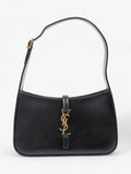 Saint Laurent Le 5 a 7 Hobo Black Leather