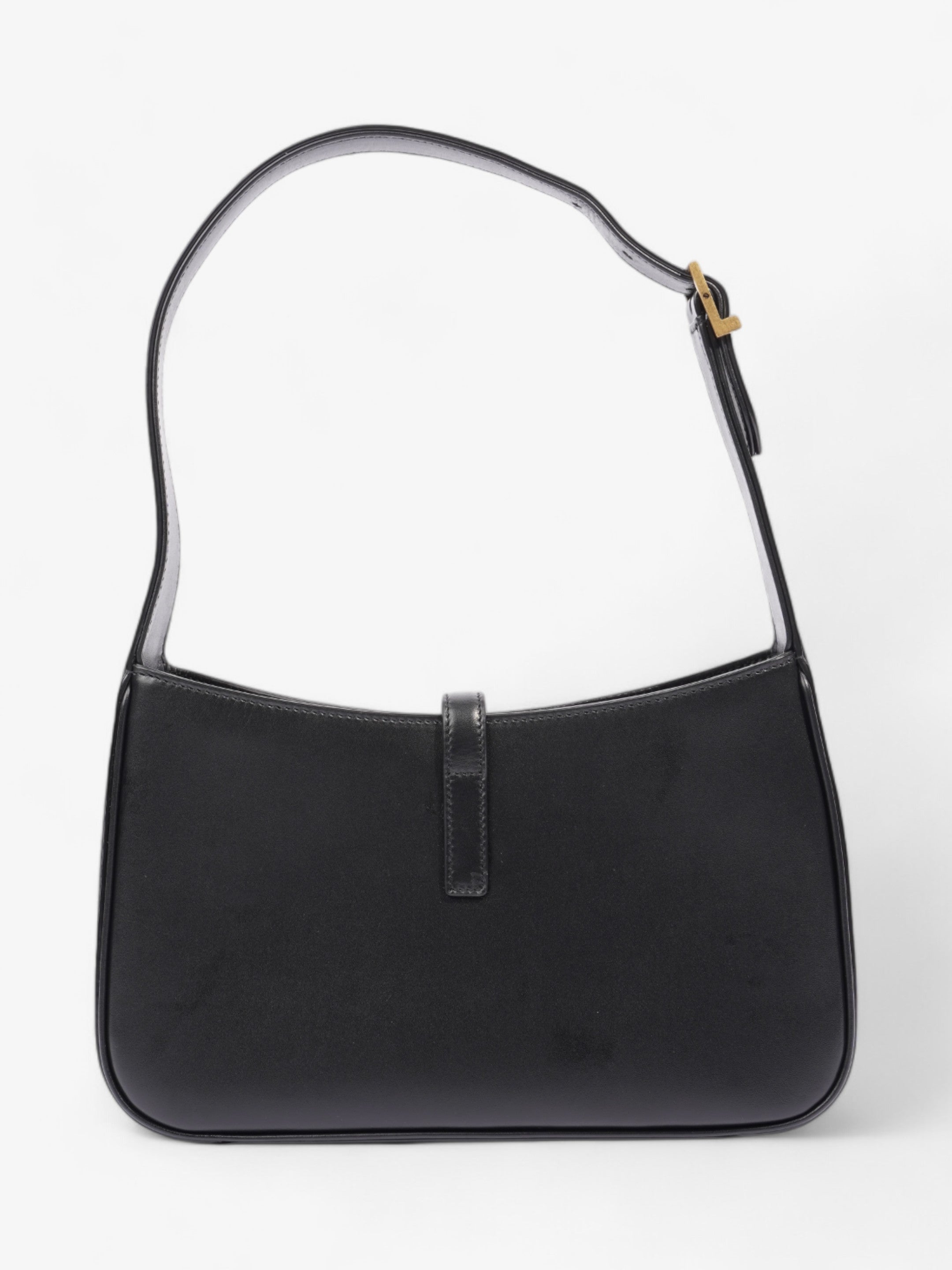 Saint Laurent Le 5 a 7 Hobo Black Leather