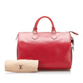 Louis Vuitton Speedy 30 Red Epi