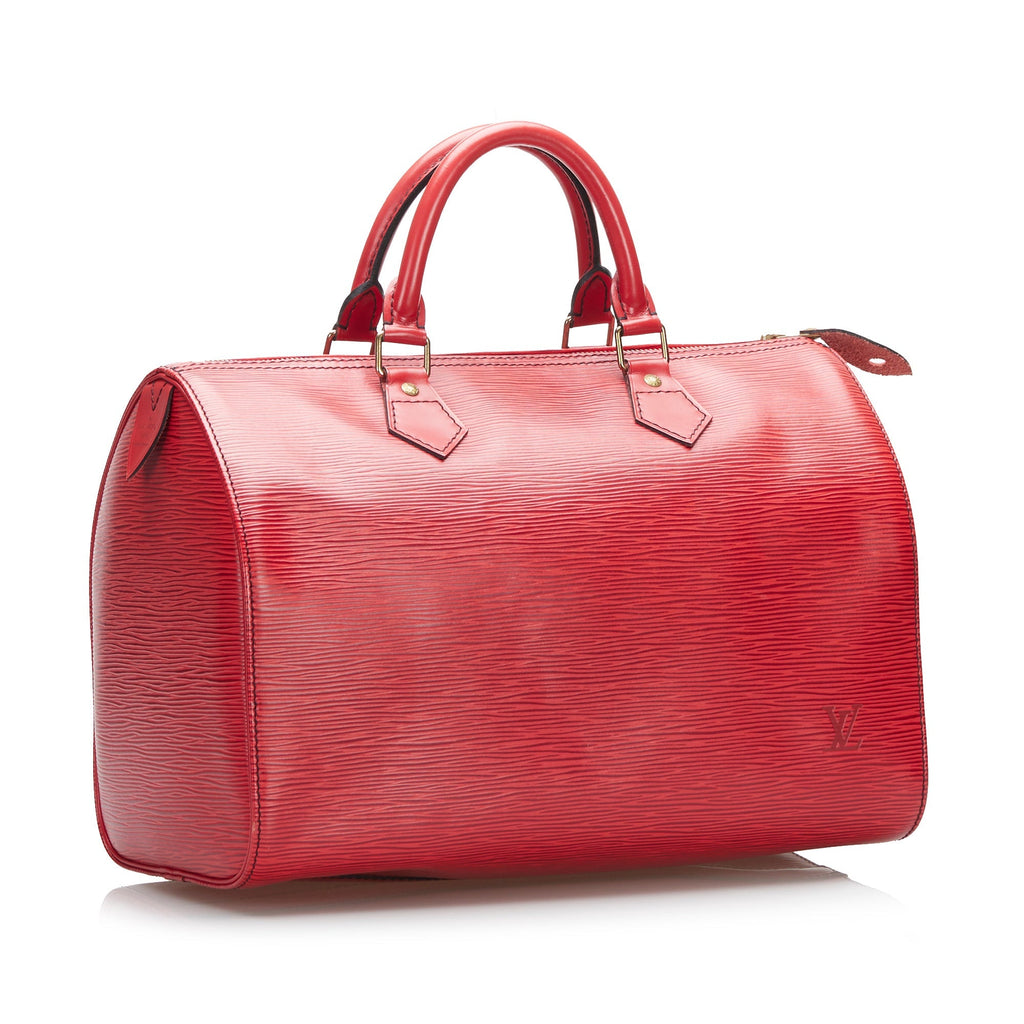 Louis Vuitton Speedy 30 Red Epi