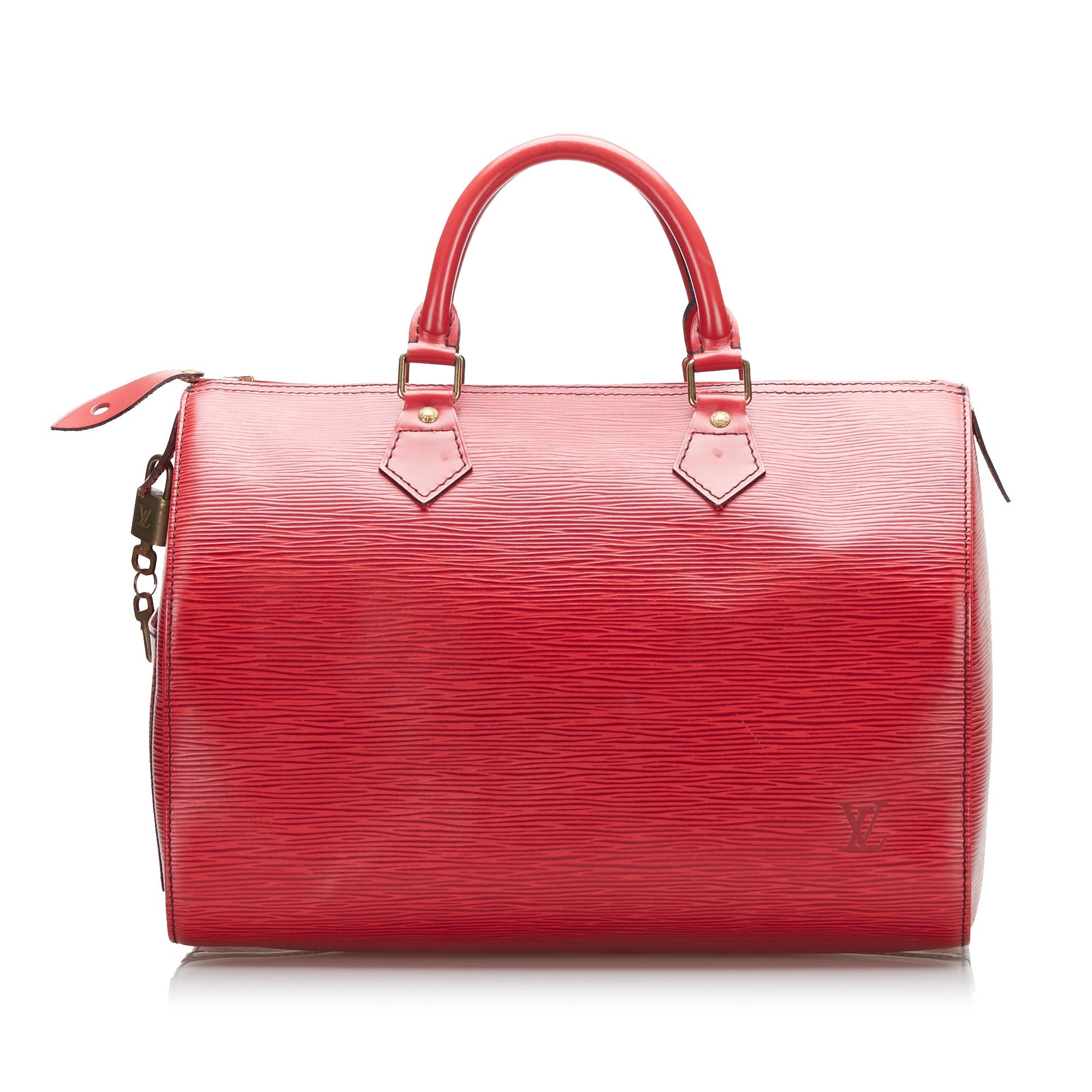 Louis Vuitton Speedy 30 Red Epi