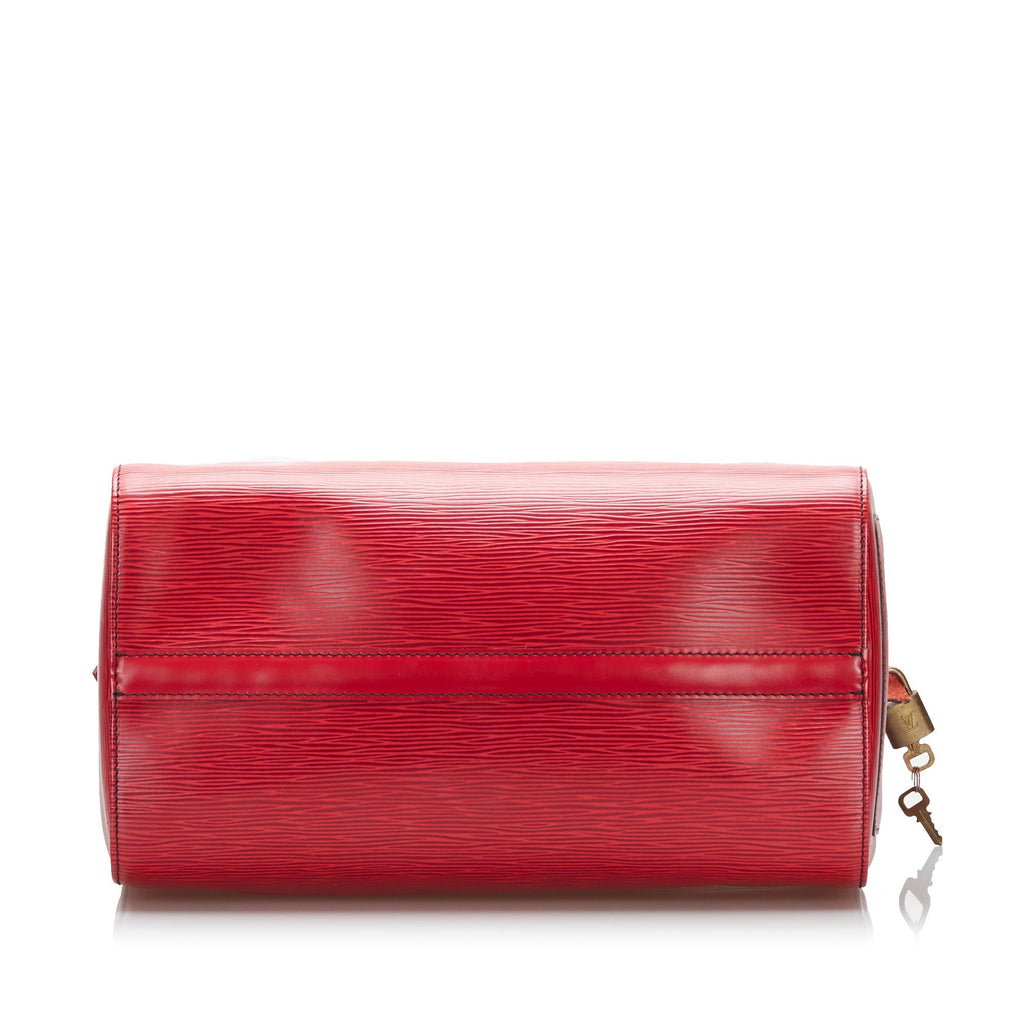 Louis Vuitton Speedy 30 Red Epi