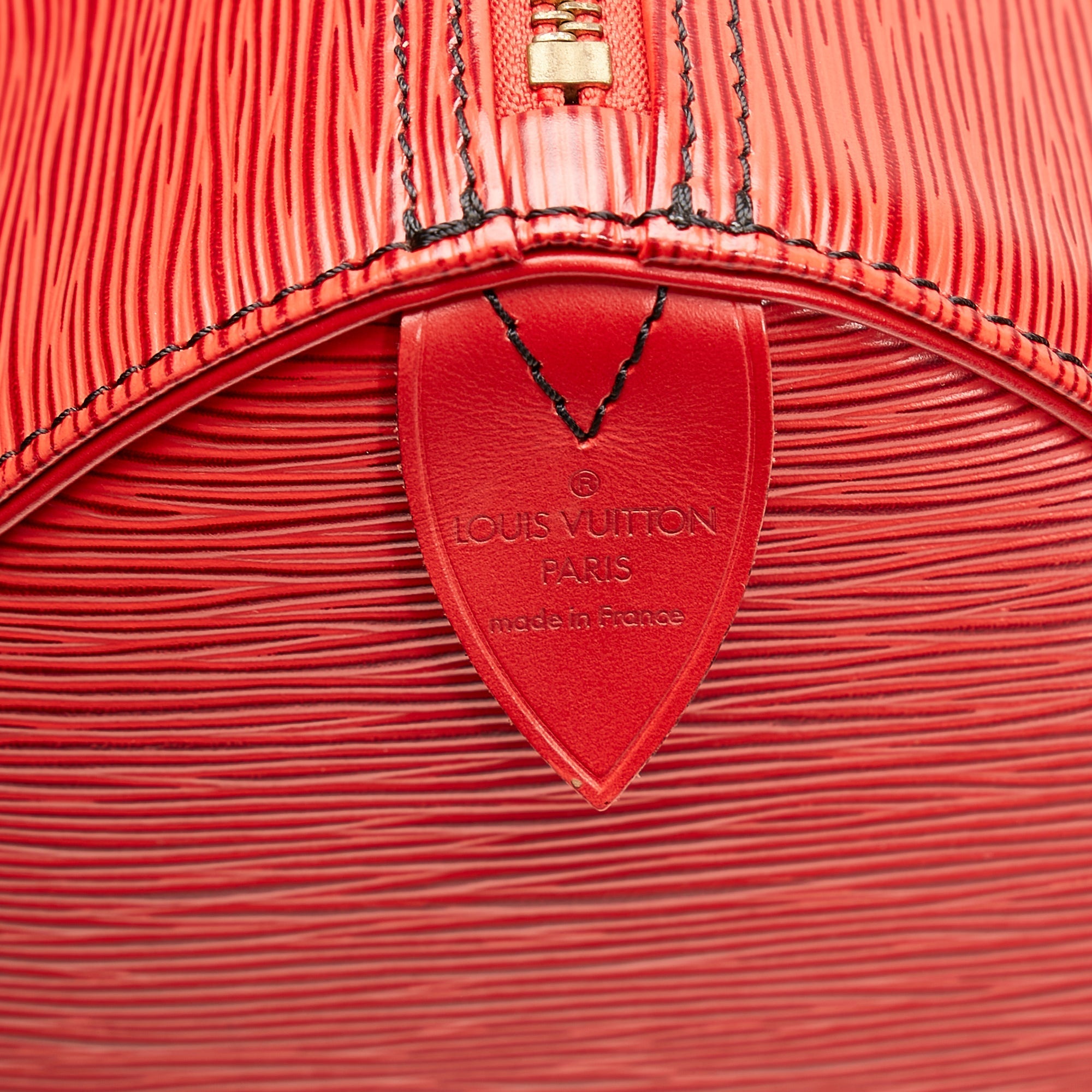 Louis Vuitton Speedy 30 Red Epi