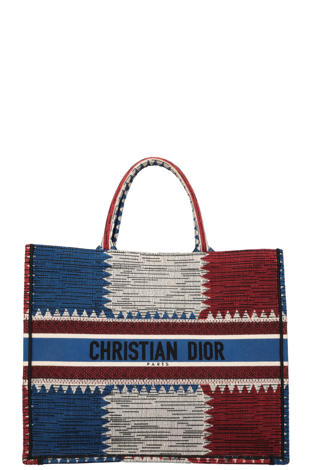 CHRISTIAN DIOR Book Tote Medium Tricolor