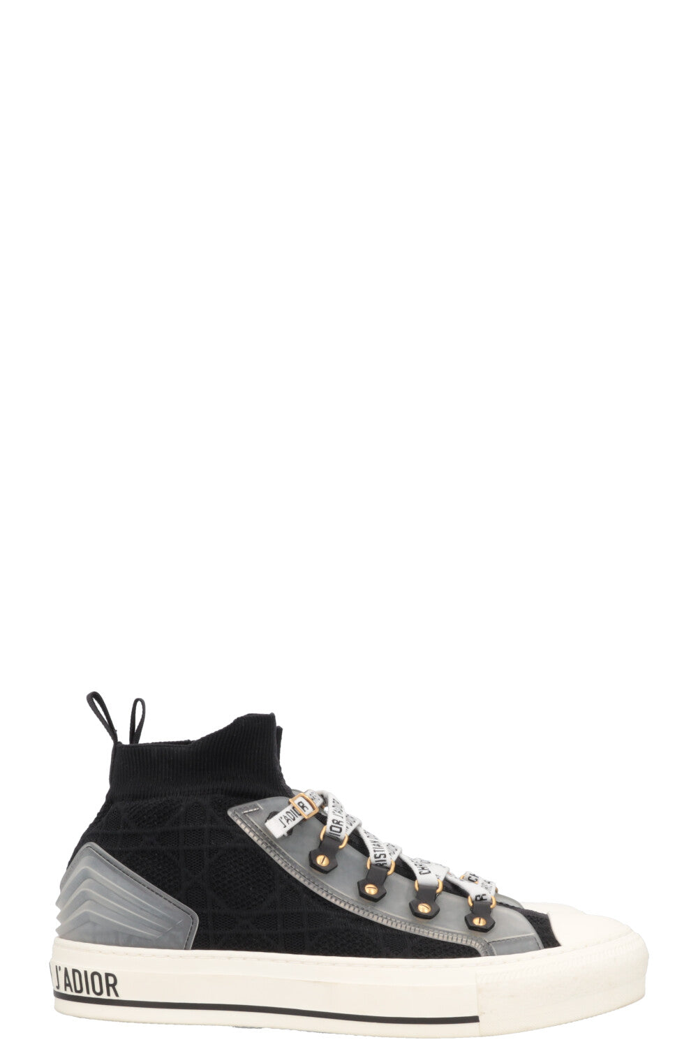 CHRISTIAN DIOR Walk'n'Dior Sneaker Macrocannage Black