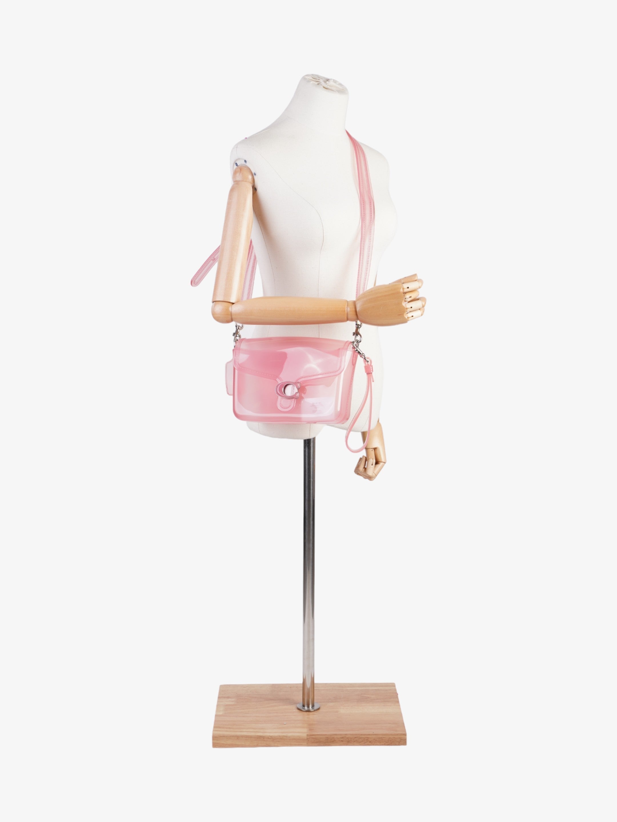Coach Jelly Tabby Pink PVC