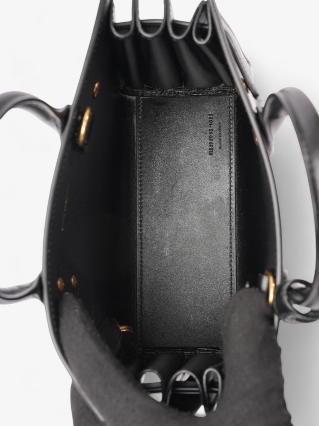 Saint Laurent Sac De Jour Black Calfskin Leather Nano