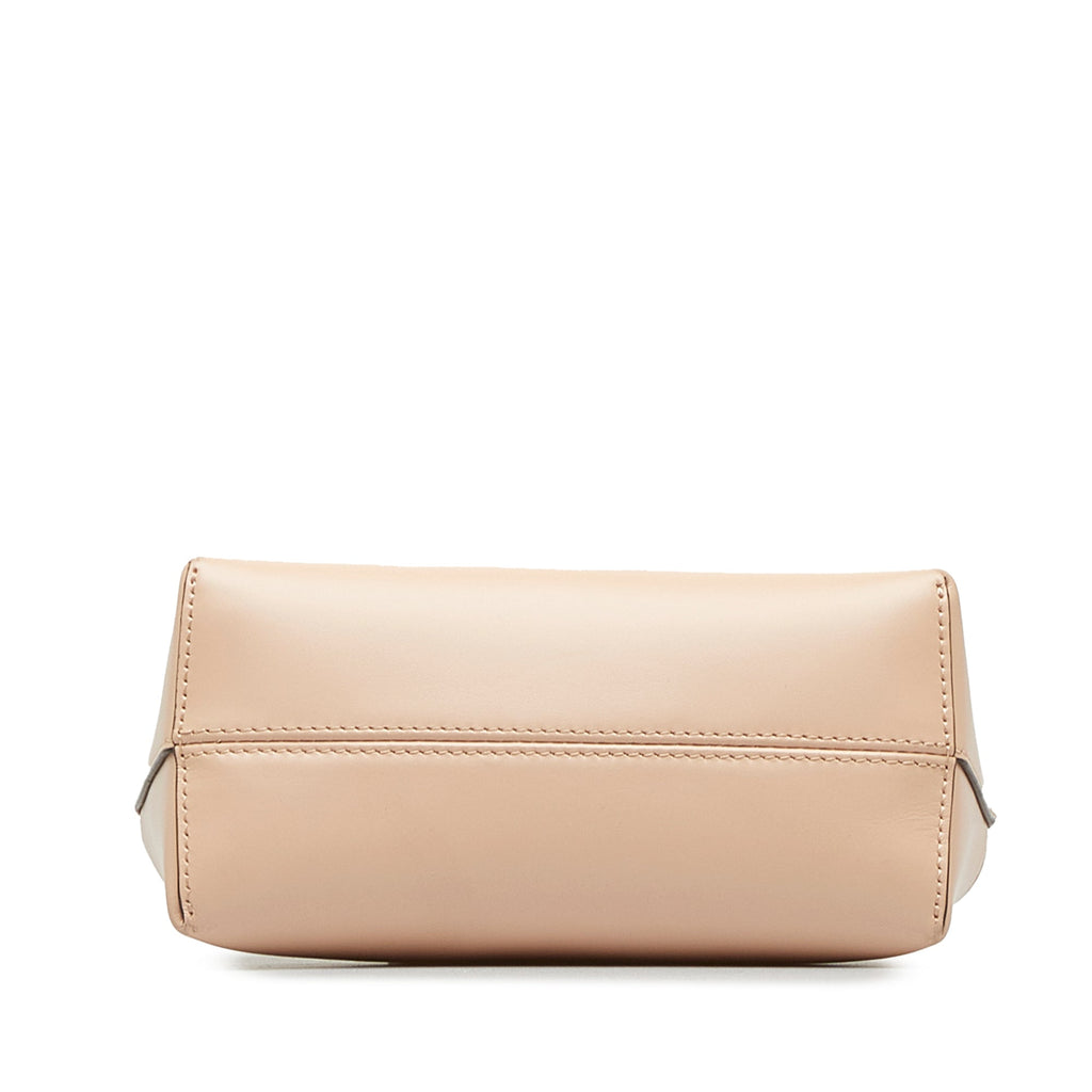 Blush Fendi Mini By The Way Tote Satchel