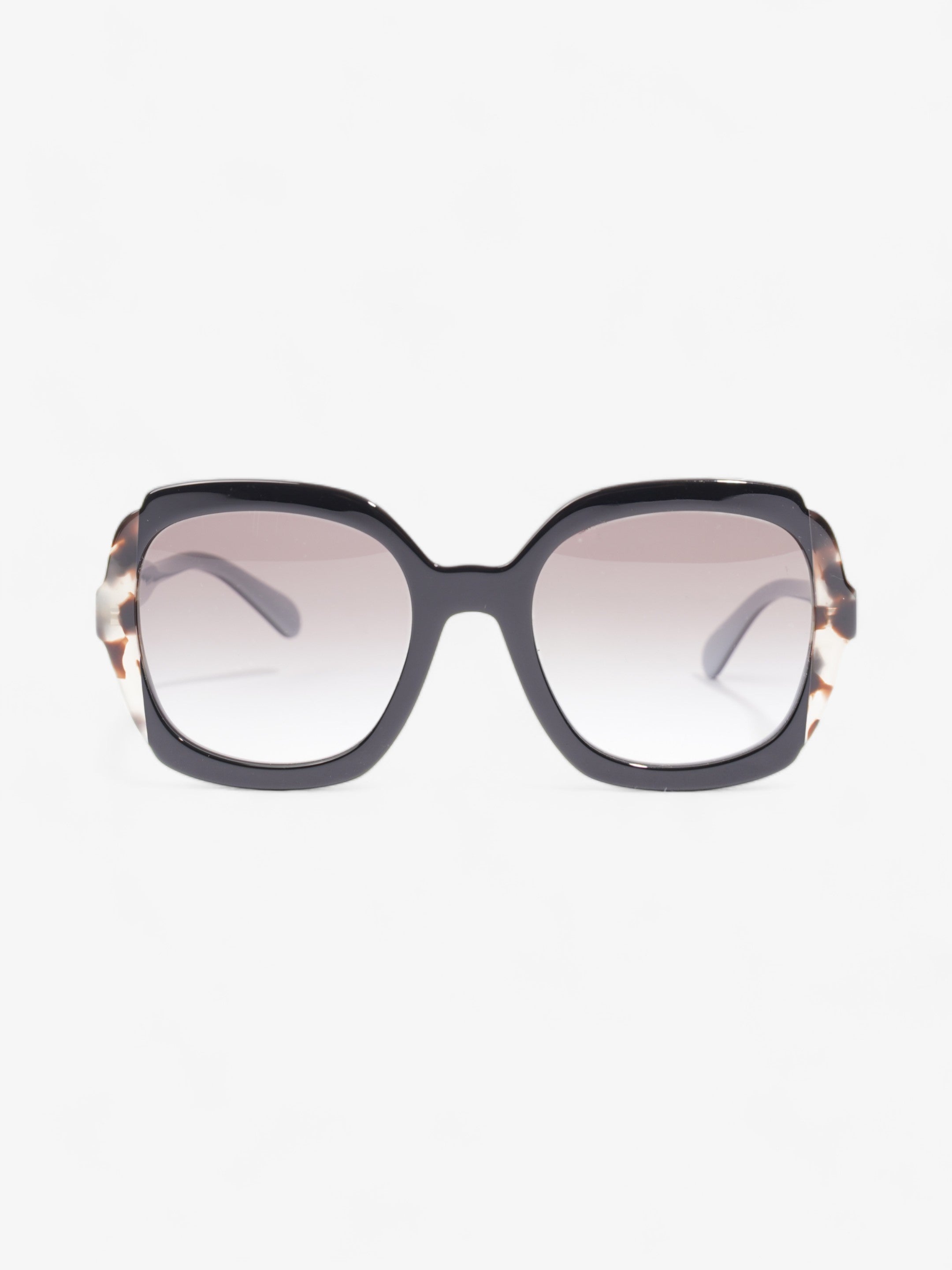 Prada Butterfly Sunglasses Black / Blue Acetate 140mm