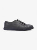 Gucci Low Top Sneaker Black Leather EU 39 UK 5