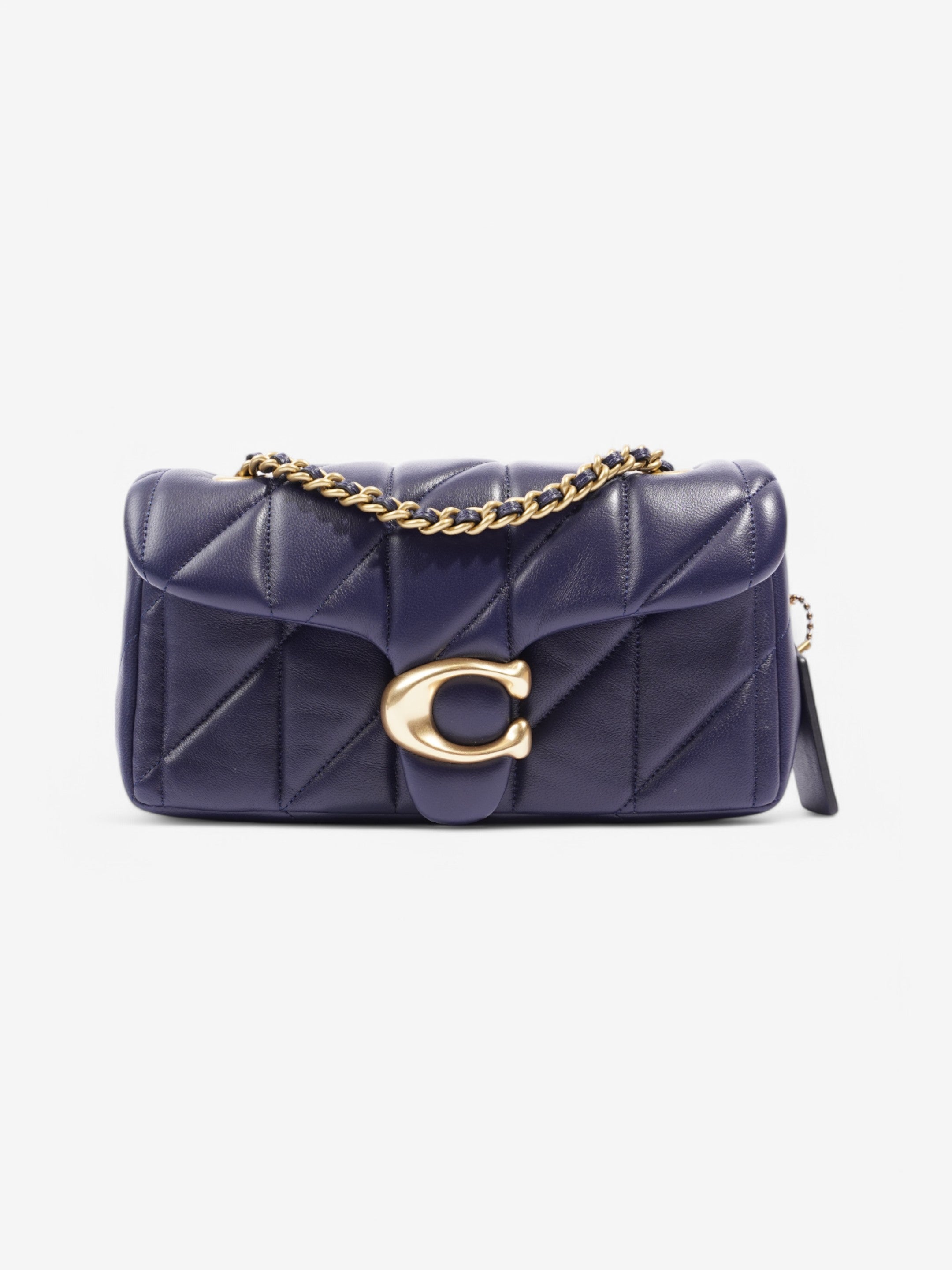 Coach Tabby Navy Blue Nappa Leather 20