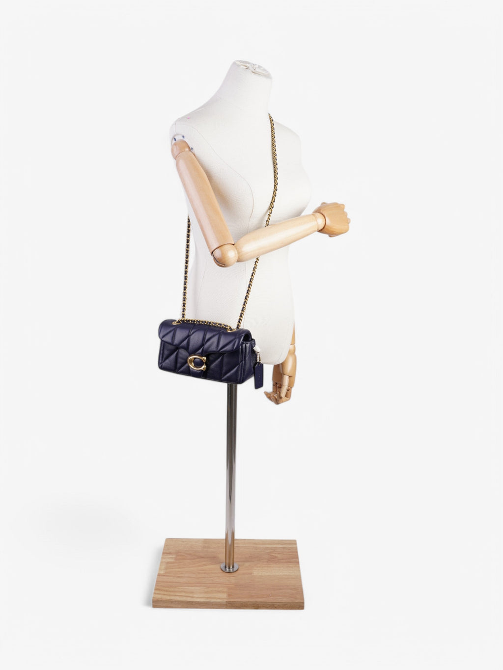 Coach Tabby Navy Blue Nappa Leather 20