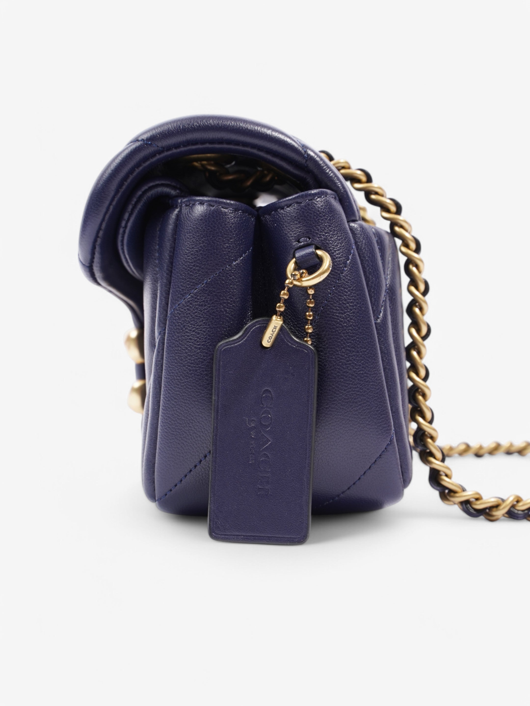 Coach Tabby Navy Blue Nappa Leather 20